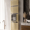 Terma Rolo Towel Radiator Heating Style 1800 x 520 Brass 