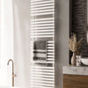 Terma Rolo Towel Radiator Heating Style 1800 x 520 Soft White 