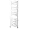 Towelrads Pisa Premium Towel Radiator - White White Heated Towel Rail Towelrads 1500mm x 400mm 