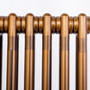DQ - Modus Column Electric Radiator Lacquered Heating Style 2 Column 600x692mm Brass Lacquer