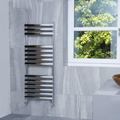 Towelrads Dorney Designer Towel Radiator Chrome | Designer Bathroom Radiator Dorney Towelrads 800 x 500 
