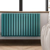Terma - Warp Room Designer Horizontal Radiator Heating Style 630mm 1045mm Teal