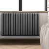 Terma - Warp Room Designer Horizontal Radiator Heating Style 630mm 1045mm Salt n Pepper