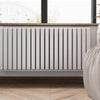 Terma - Warp Room Designer Horizontal Radiator Heating Style 630mm 1305mm Soft White