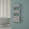 Carisa Elliptic Bath Aluminium Towel Rail | Designer Bathroom Radiator Elliptic Bath Carisa 1190 x 500 