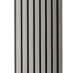 DQ Dune Brushed Stainless Steel Vertical Radiator DQ Heating 