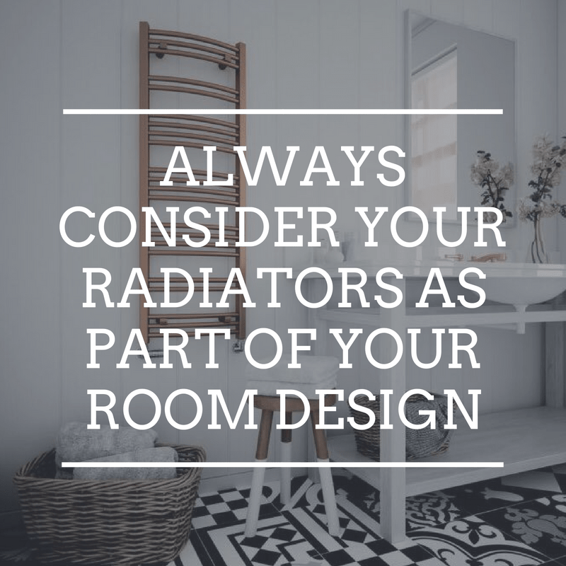 Always consider your radiators as part of your room design