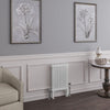 Eastbrook Imperia 2 Column Horizontal Radiator Column Radiator Eastbrook Gloss White 600mm x 425mm 