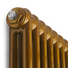 Terma - Colorado 2 Column Vertical Radiator Designer Radiator > Column Radiator> Vertical Radiator Terma 1800mm x 429mm Brass Lacquer 