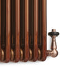 Terma - Colorado 2 Column Vertical Radiator Designer Radiator > Column Radiator> Vertical Radiator Terma 1800mm x 429mm Copper Lacquer 