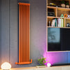 Terma - Colorado 2 Column Vertical Radiator Designer Radiator > Column Radiator> Vertical Radiator Terma 1800mm x 339mm Orange 