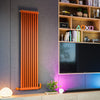 Terma - Colorado 2 Column Vertical Radiator Designer Radiator > Column Radiator> Vertical Radiator Terma 1800mm x 429mm Orange 