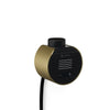 Terma VEO Smart - WIFI Electrical Heating Element Smart Heating Element Terma 120W Black Fascia & Brass Clamshell 