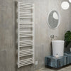 Terma - Fiona Electric Towel Radiator (SIM) Designer Radiators > Towel Rails > Electric Towel Radiators Terma 1620mm x 500mm - 800w White 