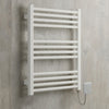 Terma - Fiona Electric Towel Radiator (SIM) Designer Radiators > Towel Rails > Electric Towel Radiators Terma 660mm x 500mm - 300w White 