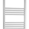 Towelrads Independent Towel Radiator in - Chrome Chrome Heated Towel Rail Towelrads 1000mm 400mm 