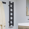 Terma Easy Designer Towel Rail | Space Saving Radiator Easy Terma 960mm x 200mm Matt Black 