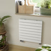 Terma - Forte Single Panel Horizontal Radiator Designer Radiators > Single Panel Radiators > Horizontal Radiators Terma 600mm x 810mm White 