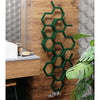 Terma Hex Modern Designer Radiator Designer Radiators > Towel Rails > Hex Towel Rail Terma 1220mm x 486mm Matt Green 