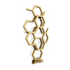 Terma Hex Modern Designer Radiator Designer Radiators > Towel Rails > Hex Towel Rail Terma 821mm x 486mm Brass 