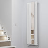 Terma - Rolo Mirror Vertical Radiator Mirror Radiator, Vertical Radiator Terma White (RAL 9016) 1800mm x 590mm 