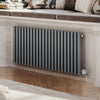 Terma Rolo Room E Horizontal Electric Radiator (VEO) Designer Radiators > Electric Radiators > Oil Filled Radiators Terma Salt n Pepper 580mm x 1195mm 