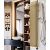 Terma Rolo Room E Vertical Electric Radiator (VEO) Designer Radiators > Electric Radiators > Oil Filled Radiators Terma 1800mm x 370mm Brass 800w