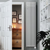 Terma Rolo Room E Vertical Electric Radiator (VEO) Designer Radiators > Electric Radiators > Oil Filled Radiators Terma 1800mm x 370mm Soft White 800w