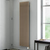 Terma Rolo Room E Vertical Electric Radiator (VEO) Designer Radiators > Electric Radiators > Oil Filled Radiators Terma 1800mm x 480mm Quartz Mocha 1000w