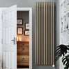 Terma Rolo Room E Vertical Electric Radiator (VEO) Designer Radiators > Electric Radiators > Oil Filled Radiators Terma 2000mm x 590mm Quartz Mocha 1500w