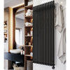 Terma Rolo Room E Vertical Electric Radiator (VEO) Designer Radiators > Electric Radiators > Oil Filled Radiators Terma 2000mm x 755mm Heban Black 2000w