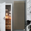 Terma Rolo Room E Vertical Electric Radiator (VEO) Designer Radiators > Electric Radiators > Oil Filled Radiators Terma 2000mm x 755mm Quartz Mocha 2000w