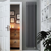 Terma Rolo Room E - Electric Radiator (MOA Blue) Terma 1800mm x 370mm Modern Grey 