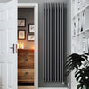 Terma Rolo Room E - Electric Radiator (MOA Blue) Terma 1800mm x 480mm Modern Grey 