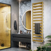 Terma - Vivo Designer Towel Radiator Designer Radiators > Towel Rail > Bathroom Radiator Terma Brass 1630mm x500mm 