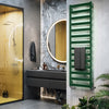 Terma - Vivo Designer Towel Radiator Designer Radiators > Towel Rail > Bathroom Radiator Terma Matt Green 1630mm x500mm 