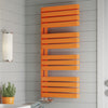 Terma Warp S Designer Towel Warmer Designer Towel Radiator > Heated Towel Radiator > Towel Rail Terma 1110mmx 500mm Matt Orange 