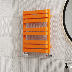 Terma - Warp T BOLD Towel Radiator Designer Radiators > Towel Radiator > Bathroom Radiator Terma 655mm x 500mm Orange 