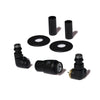 Terma Vision Thermostatic Corner Radiator Valves Vision Terma Heban Black Right Hand 