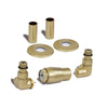 Terma Vision Thermostatic Corner Radiator Valves Vision Terma Brass Left Hand 