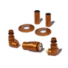 Terma Vision Thermostatic Corner Radiator Valves Vision Terma True Copper Right Hand 