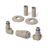 Terma Vision Thermostatic Corner Radiator Valves Vision Terma Quartz Mocha Right Hand 