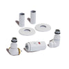 Terma Vision Thermostatic Corner Radiator Valves Vision Terma Soft 9016 (Matt White) Left Hand 