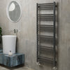 Terma - Fiona Towel Radiator in Sparkling Grey Fiona Heating Style 1380mm 500mm 
