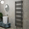 Terma - Fiona Towel Radiator in Sparkling Grey Fiona Heating Style 1620mm 500mm 
