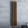 Terma Ribbon V - Vertical Designer Radiator Ribbon V Terma Bright Copper 1720mm x 390mm 