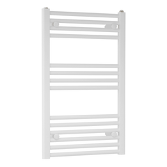 Towelrads Independent Flat 22mm Towel Radiator - White Heated Towel Rail Towelrads 800mm 400mm 