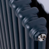 DQ Modus Vertical Column Radiator - Anthracite Heating Style 