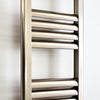 Towelrads Eton Aluminium Designer Towel Radiator - Champagne Champagne Accuro Korle 800 x 300 x 40 