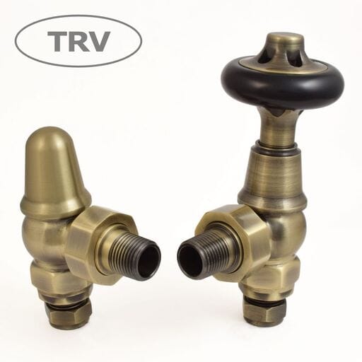 West - Admiral Traditional Thermostatic Valve and Lockshield